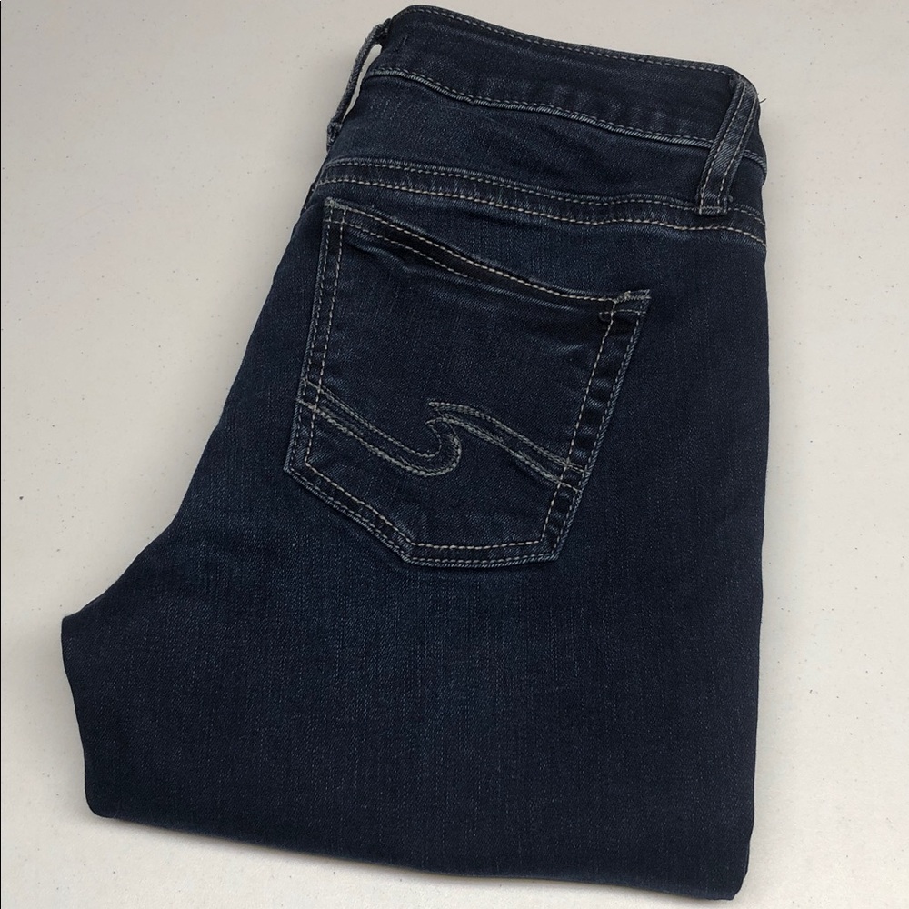SILVER SUKI SKINNY JEANS 28x29 ⭐️